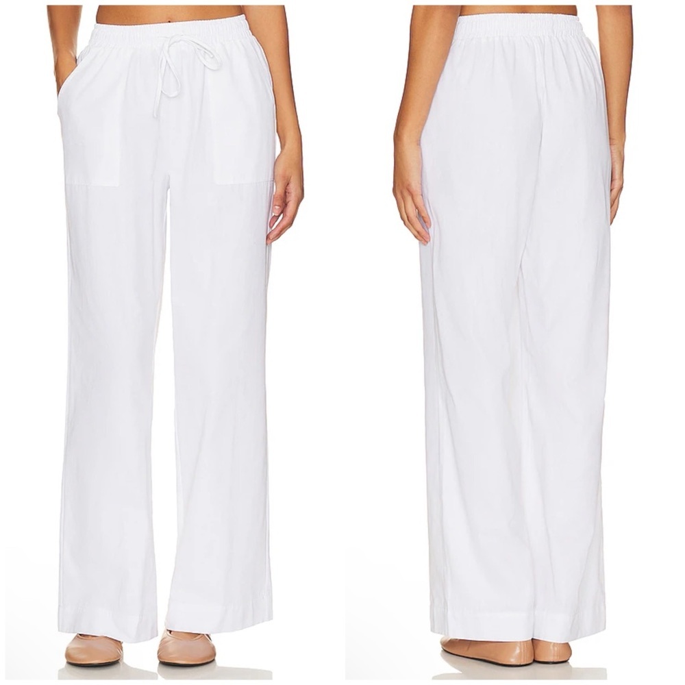 Superdown Amy Cargo Pant in White Size L